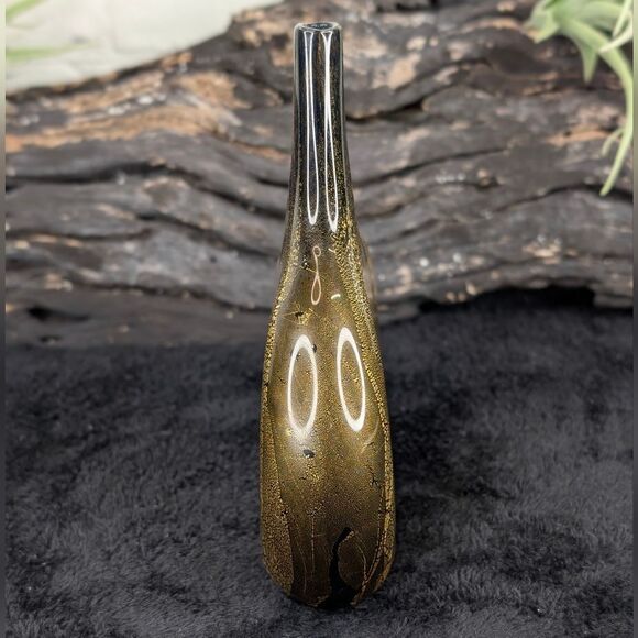 Vintage 1980s Isle of Wight Lollipop Vase by Michael Harris - Picture 4 of 9